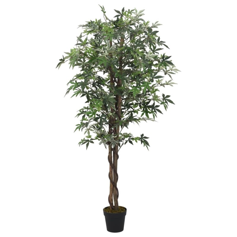 Érable artificiel 756 feuilles 200 cm vert 