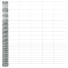 Panneaux de clôture 22 pcs U-Channel 160 cm Acier galvanisé 
