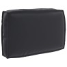Set de coussins de palette avec oreiller 3 pcs Noir 