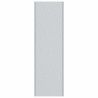 Tapis de porte gris rectangle 120x400 cm 