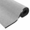 Tapis de porte gris rectangle 120x400 cm 