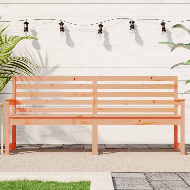 Banc de jardin 203,5x48x91,5 cm bois massif de douglas 