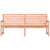 Banc de jardin 203,5x48x91,5 cm bois massif de douglas 