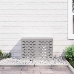 Housse de climatiseur 90x40x60 cm Acier inoxydable 