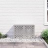 Housse de climatiseur 90x40x60 cm Acier inoxydable 