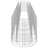 Lit surélevé à gabion Fer galvanisé 400x50x50 cm 