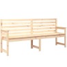 Banc de jardin 203,5x48x91,5 cm bois massif de pin 