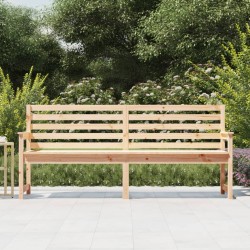 Banc de jardin 203,5x48x91,5 cm bois massif de pin 