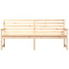 Banc de jardin 203,5x48x91,5 cm bois massif de pin 