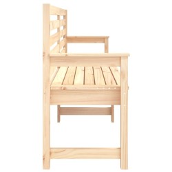 Banc de jardin 203,5x48x91,5 cm bois massif de pin 