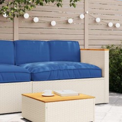 Set de coussins de palette avec oreiller 3 pcs Bleu royal 