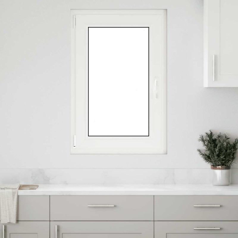Fenêtre de sous-sol« RISOR » 60 x 100 cm oscillo-battante DIN gauche blanche 