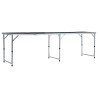 Table de bière-pong pliable avec tasses et balles 240 cm 
