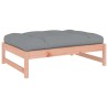 Repose-pied de jardin 120x80 cm massif de douglas 