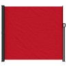 Auvent latéral rétractable rouge 180x500 cm 