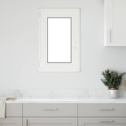 Fenêtre de sous-sol« RISOR » 50 x 75 cm oscillo-battante DIN gauche blanche 