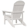 Chaise Adirondack Blanche 74x82x91 cm HDPE 