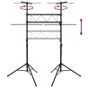 Support de lampe 238x115x(180-300) cm Acier 