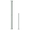 Auvent latéral rétractable de patio 200x500 cm Gris 