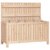 Boîte de rangement de jardin 115x49x60 cm Bois massif de pin 