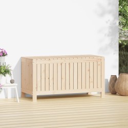Boîte de rangement de jardin 115x49x60 cm Bois massif de pin 
