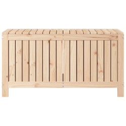 Boîte de rangement de jardin 115x49x60 cm Bois massif de pin 