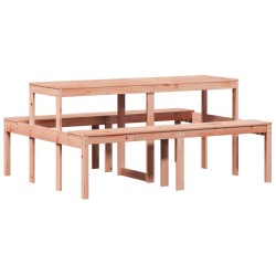 Table de pique-nique 160x134x75 cm bois massif de douglas 