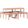 Table de pique-nique 160x134x75 cm bois massif de douglas 