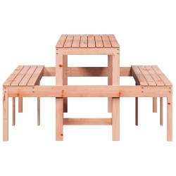 Table de pique-nique 160x134x75 cm bois massif de douglas 