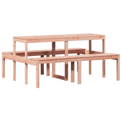 Table de pique-nique 160x134x75 cm bois massif de douglas 