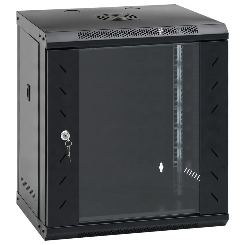 Coffret de réseau mural 12U 19" IP20 53x40x60 cm 
