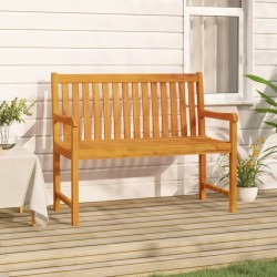 Banc de jardin 110 cm Bois d'acacia solide 