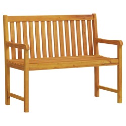 Banc de jardin 110 cm Bois d'acacia solide 