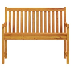 Banc de jardin 110 cm Bois d'acacia solide 