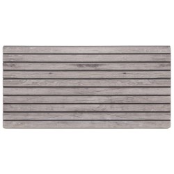 Panneaux muraux 3D 5 pcs gris 100x50 cm EPS 
