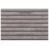 Panneaux muraux 3D 5 pcs gris 100x50 cm EPS 