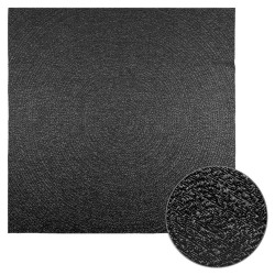 Tapis ZIZUR 200x200 cm aspect de jute intérieur extérieur 