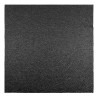 Tapis ZIZUR 200x200 cm aspect de jute intérieur extérieur 