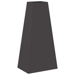 Brasero Noir 50x35x100 cm Acier 