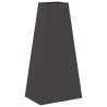 Brasero Noir 50x35x100 cm Acier 