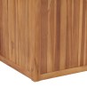 Lit surélevé 100x50x50 cm Bois de teck solide 