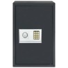 Coffre-fort numérique électronique avec étagère Gris foncé 40x35x60 cm Acier 