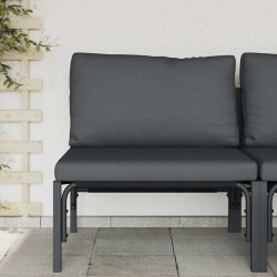 Ensembles de meubles d'extérieur avec coussin avec oreiller Anthracite 