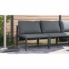 Ensembles de meubles d'extérieur avec coussin avec oreiller Anthracite 