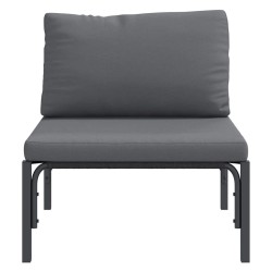 Ensembles de meubles d'extérieur avec coussin avec oreiller Anthracite 