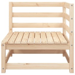 Canapés d'angle de jardin 2 pcs 70x70x67 cm bois de pin massif 