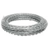 Fil barbelé concertina attaché Acier galvanisé 300 m 
