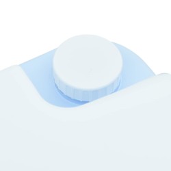 Toilette portable 10L d'eau douce, réservoir de déchets de 20L, couleur bleue 