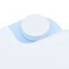 Toilette portable 10L d'eau douce, réservoir de déchets de 20L, couleur bleue 
