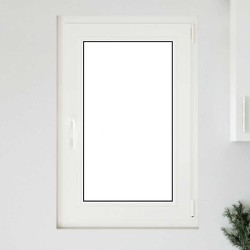 Fenêtre de sous-sol« RISOR » 60 x 100 cm oscillo-battante DIN droite blanche 
